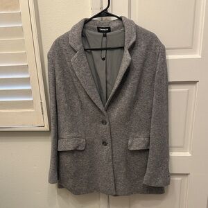 Express Gray Blazer